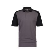 Dassy Polo Cesar COSPA46 Cementgrijs/Zwart