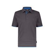 Dassy Polo Orbital COSPA46 Antracietgrijs/Azuurblauw