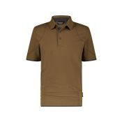 Dassy Polo Orbital COSPA46 Leembruin/Antracietgrijs