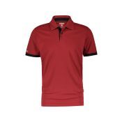 Dassy Polo Traxion PES44 Rood/Zwart