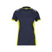 Dassy Polo Veracruz Women COPES83 Nachtblauw/Fluogeel