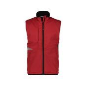 Dassy Softshelljas Fusion PES21 Rood/Zwart