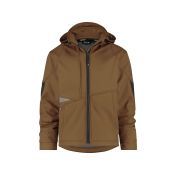 Dassy Softshelljas Gravity PES21 Leembruin/Antracietgrijs