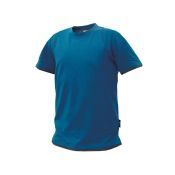 Dassy T-shirt Kinetic COSPA04 Azuurblauw/Antracietgrijs