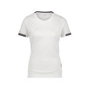 Dassy T-shirt Nexus Women PES04 Wit/Antracietgrijs