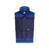Dassy Tweekleurige bodywarmer Hulst PESCO61 Marineblauw/Korenblauw