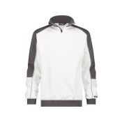 Dassy Tweekleurige sweater Basiel COPES80 Wit/Cementgrijs
