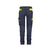 Dassy Werkbroek Hong Kong Women PESCO41 Nachtblauw/Fluogeel