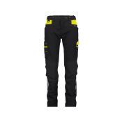 Dassy Werkbroek Hong Kong Women PESCO41 Zwart/Fluogeel