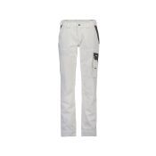 Dassy Werkbroek Nashville Women PESCO61 Wit/Cementgrijs