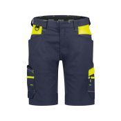 Dassy Werkshort Manilla Women PESCO41 Nachtblauw/Fluogeel