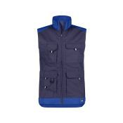 Dassy Werkvest Faro PESCO61 Marineblauw/Korenblauw
