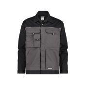 Dassy Werkvest Lugano PESCO61 Cementgrijs/Zwart