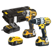 DeWALT Schroef- Boorklopmachine En Slagschroevendraaier DCK276P3-QW Met 3 Accu's