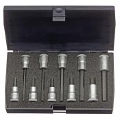 Gedore Dopsleutel-schroevendraaierset IN 30 LKM 3/8" 10-dlg 4-10 mm