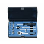 Gedore Dopsleutelset 1/4" 16-dlg 4-13mm 20 EMU-10