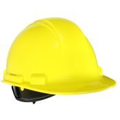 Edge Veiligheidshelm Whistler HDPE 4-Punts Textiel Binnenwerk Zonder Ventilatie Geel