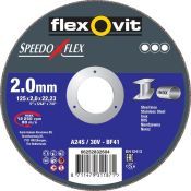 Flexovit Doorslijpschijf  Speedoflex 230x2.5mm 230X2.5MM
