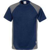 Fristads T-shirt 7046 thv Marineblauw/ Grijs