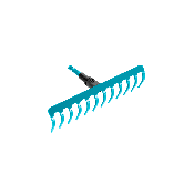 Gardena Combisysteem Hark Original 3177-20 12-Tands 300mm