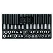 Gedore Dopsleutel-set 1500 ES-ITX 30 3/8"