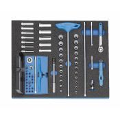 Gedore Dopsleutel-set 2005 CT2-D 20 1/4" in 2/4 CT module, 67-dlg