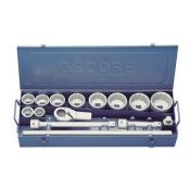 Gedore Dopsleutelset D 21 EMU-10 1" 15-dlg UD-Profiel 36-80 mm