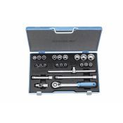 Gedore Dopsleutelset D 19 EMU-20 1/2" 23-dlg 8-32 mm
