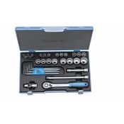 Gedore Dopsleutelset D 19 WAU-20 1/2" 31-dlg 5/16-1.1/4AF