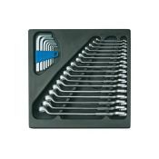 Gedore steeksleutelset 1500 ES-1 B in 2/3 ES module