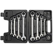 Gedore Ringratel-steeksleutelset R07203012 SW 8-19mm 12-dlg