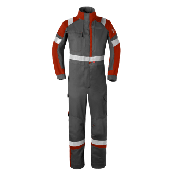 Havep Overall 5-Safety Image+ 20290 Charcoal/Rood