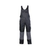 Dassy Bretelbroek Versailles PESCO61 Zwart/Cementgrijs