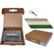 Hikoki Spijkers d-kop geringd blank 3.1X90mm 2500 stuks