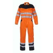 Hydrowear En20471 Overal Hamilton Fluor Oranje - Zwart