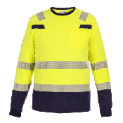 Hydrowear Fr Ast Shirt Murcia Fluor Geel - Marine