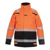 Hydrowear High-Vis Winterparka En20471 Oranje/Zwart
