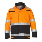 Hydrowear Multinorm Softshell Menorca Fluor Oranje - Zwart