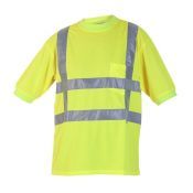 Hydrowear T-shirt RWS Toscane Fluor Geel