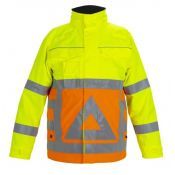 Hydrowear Verkeersregelaar Baarlo Fluor Geel - Fluor Oranje