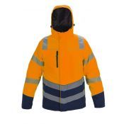 Hydrowear Winterparka Orange/navy Fluor Oranje - Marine