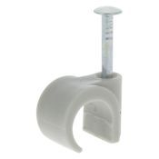 Delftechniek Kabelclip Rond Grijs 8-10MM