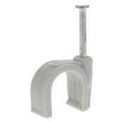 Delftechniek Kabelclip Rond Grijs 14MM