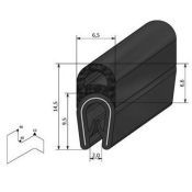 KLEMPROFIEL KRAAL BOVENZIJDE 1-2mm zwart