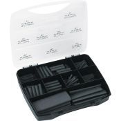 - Krimpkous assortiment 220-delig Zwart