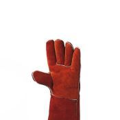 - Lashandschoen Splitl. Kevlar Gestikt Gevoerd Rood