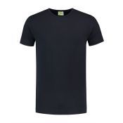 Lemon & Soda T-Shirt Crewneck Cot Elast 296c Dark Navy
