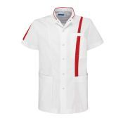 Berkel Heren Zorgjas Lex Drenthe College Wit/Rood