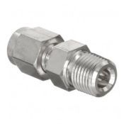INSCHROEFKOPPELING MESSING 8MM OD X 1/4 NPT CONNECTOR M8MSC