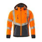Mascot Hi-Vis Softshell Jack Blackpool 15502-246 Oranje/Marineblauw